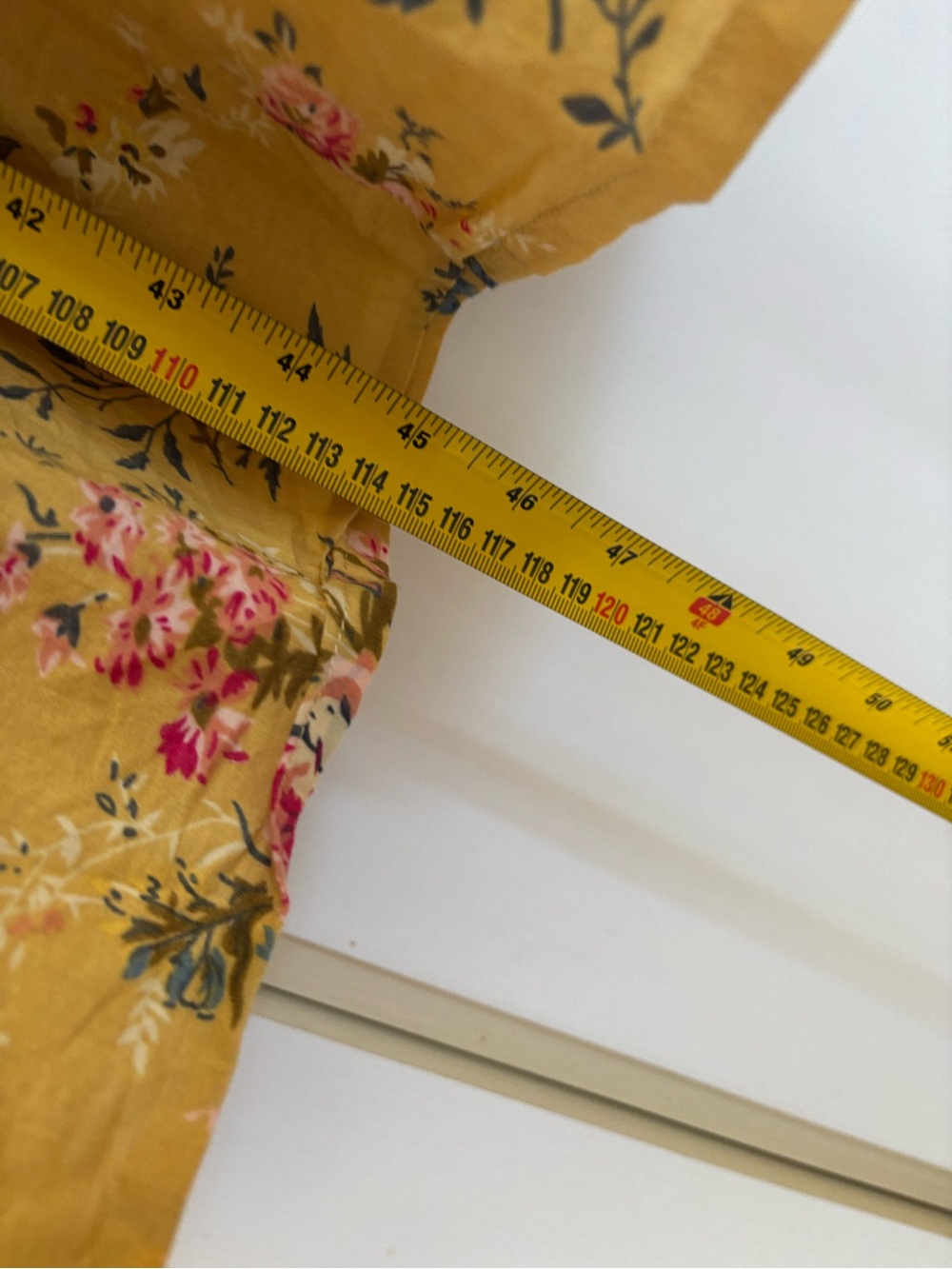 Floral Prairie Midi Maxi Dress Cottagecore Boho Cotton Country Embroidery Small - Picture 7 of 10